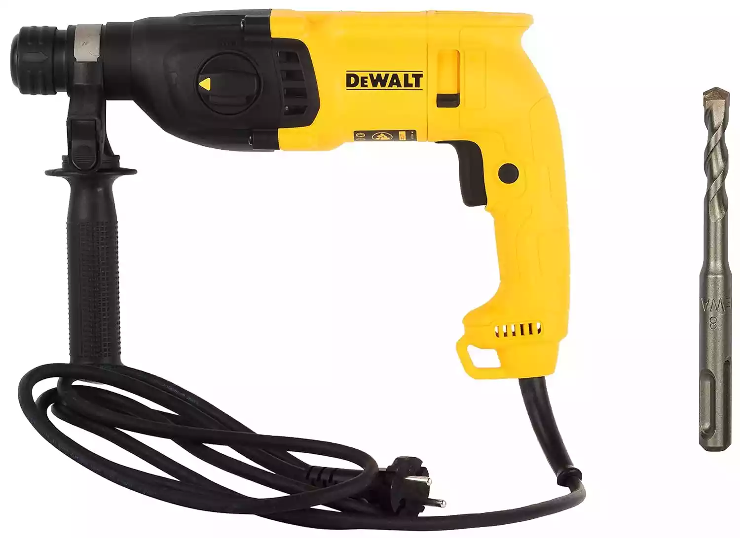 2 DEWALT 22mm 3 mode SDS plus D25033K-IN Hammer Drill (22 mm Chuck Size, 710 W) - Image 1