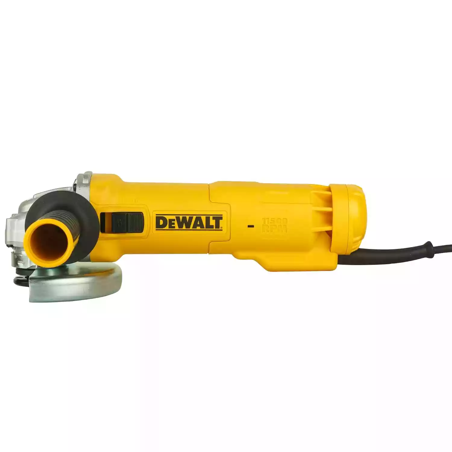 21 DEWALT DWE4235 1400W, 125mm Medium Angle Grinder with DES Technology and Innovative Anti Vibration System (Yellow) - Image 1