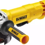 DeWalt DWE4233-QS Grinder Ø 125 mm, 1400W, Wired paddle switch, No-load speed 11500 rpm, M14, Anti-vibration and multi-position side handle [Energy Class A]