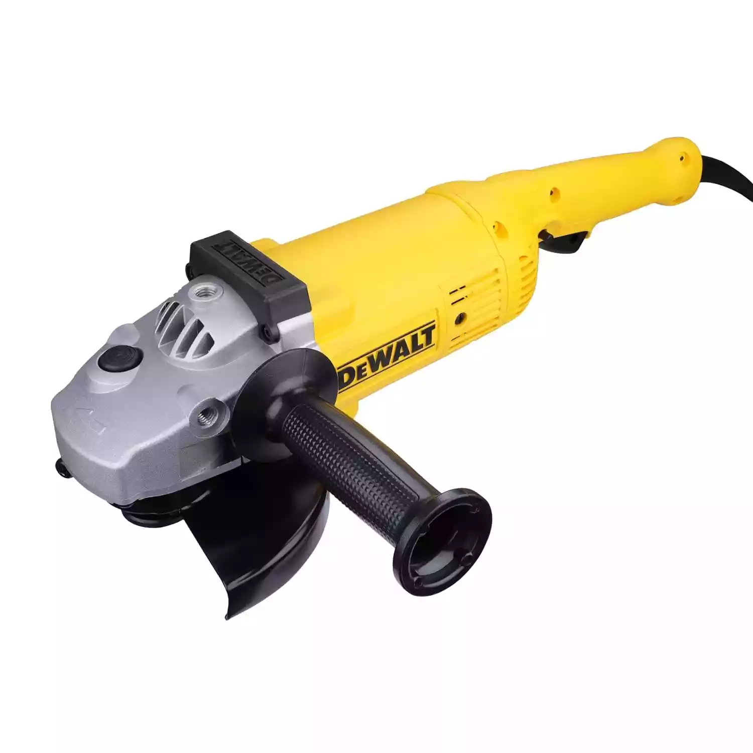 28 DEWALT D28413 2200W 180mm Heavy Duty Large Angle Grinder (Black & Yellow) - Image 1
