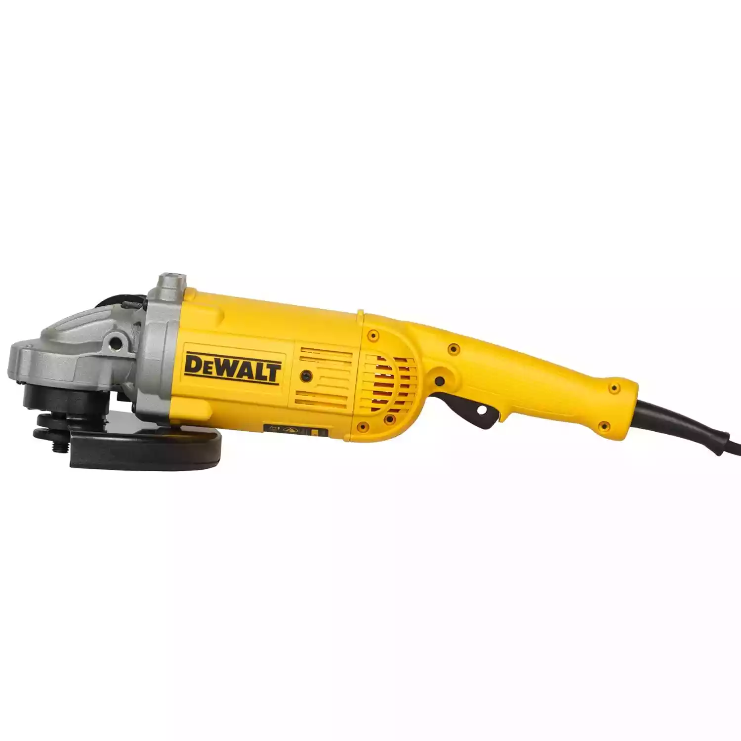 31 DEWALT DWE496 2600W 230mm Heavy Duty Large Angle Grinder (Black & Yellow) - Image 1