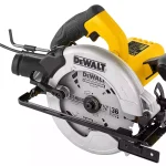 DEWALT DWE5615 1500W 184mm Compact Circular Saw with 2mm Thickness Stamp Steel Shoe for Sharp Cuts