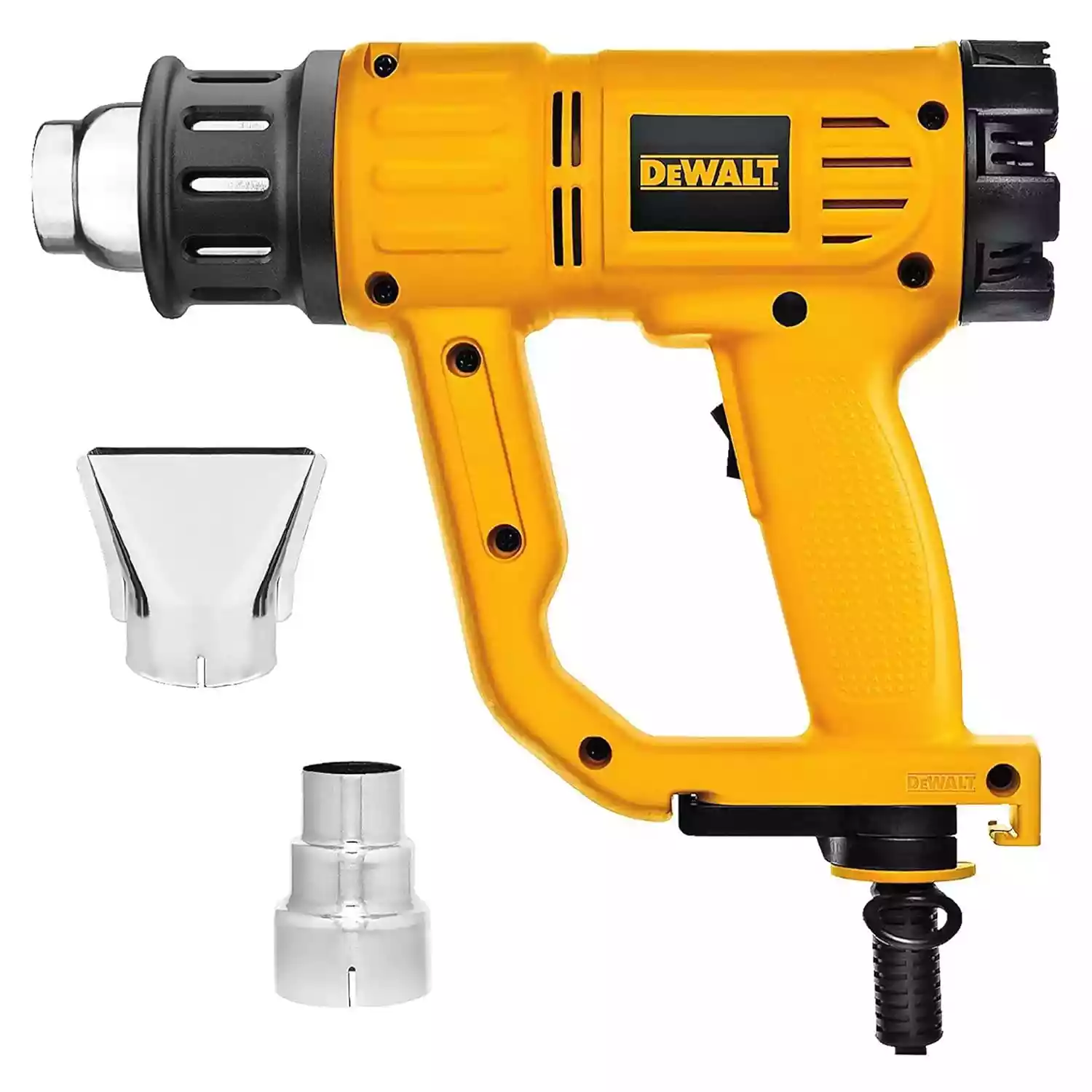 52 DEWALT D26414-B1 2000W Digital LCD Display Heatgun (Black & Yellow) - Image 1