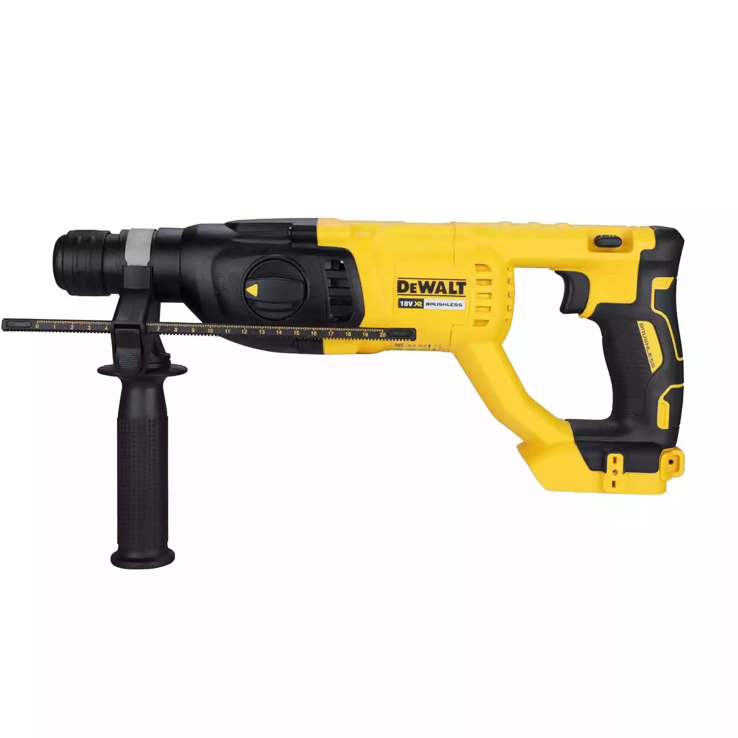 61bKvX8vKqL._SL1500_ DEWALT DCH133N-XJ 18V Li-ion 26mm SDS-Plus 3-Mode 2Kg Battery Powered Cordless Hammer with Brushless Motor (Bare Tool) - Image 1