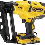 DEWALT DCN660D2 18V XR Li-ion Cordless 110 Nail Capacity Nailer with Brushless motor and 2x2.0Ah batteries included , Yellow