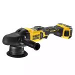 DEWALT DCM848P2 18V Dual Action Polisher with Brushless Motor-2x5.0Ah Batteries Included